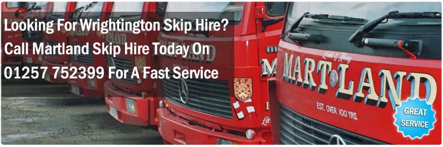 Wrightington Skip Hire | Martland's Burscough Skip Hire Wrightington Skip Hire