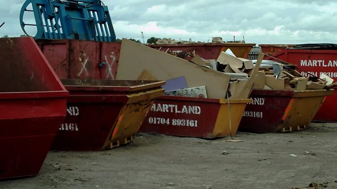 Hiring a Skip in Halsall