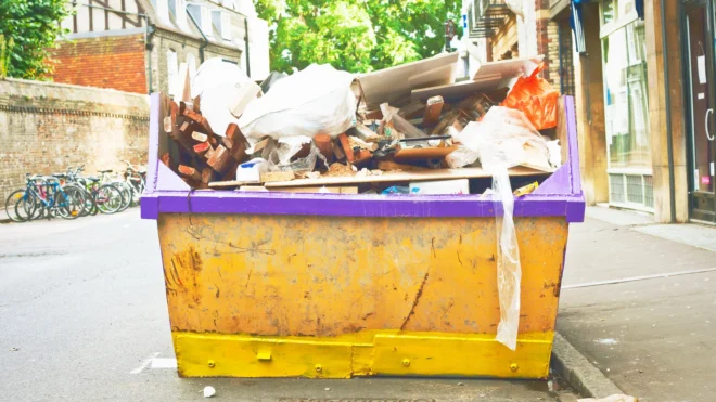 Getting A Skip To A Rural Scarisbrick Property